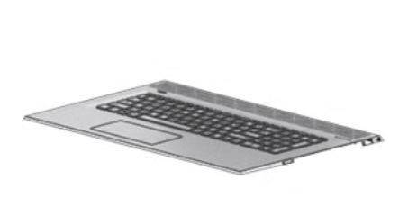 SPS-TOP COVER W/KB BL TURK