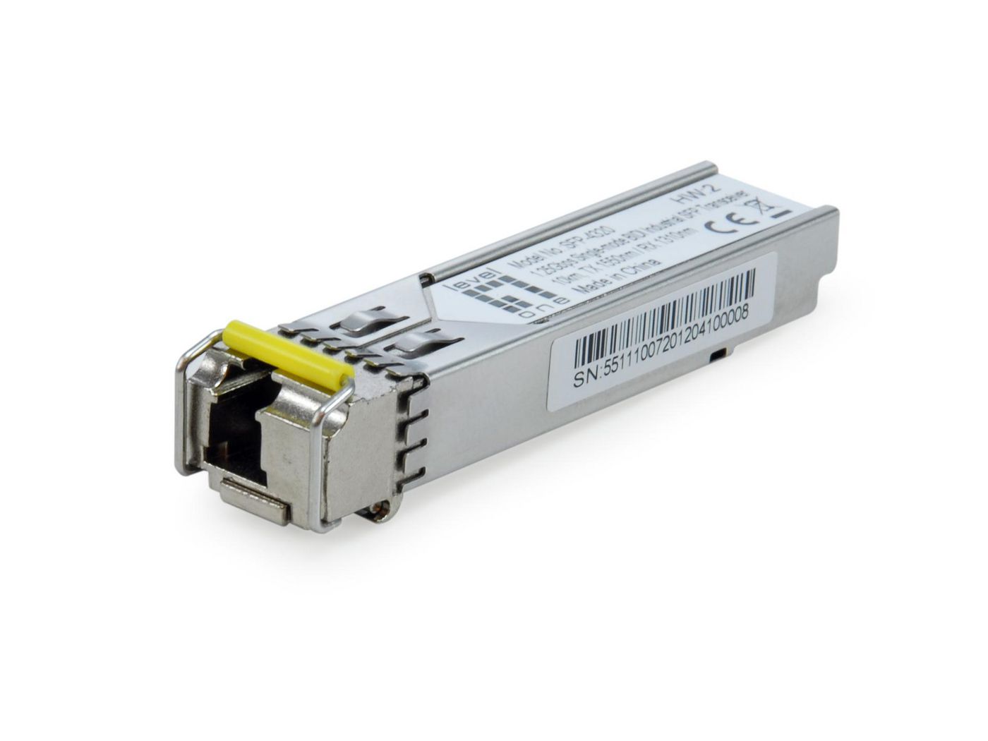 1.25G BIDI SMF SFP TRANSVR 10K