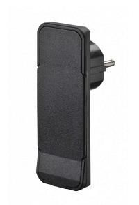 Flat Plug w. earthing contact 