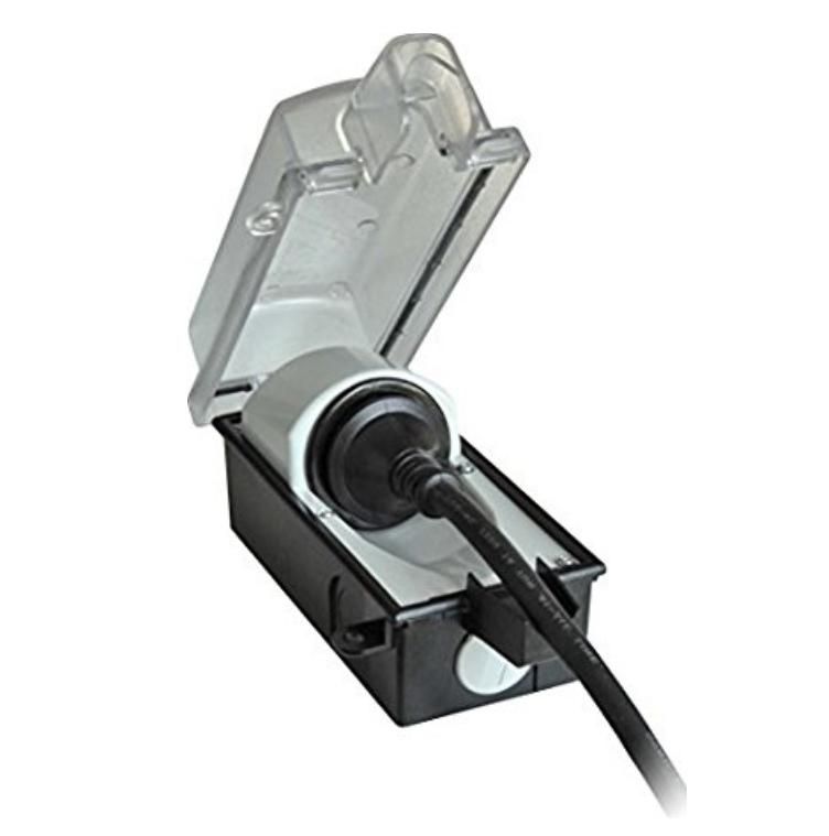 Outdoor socket lockable 