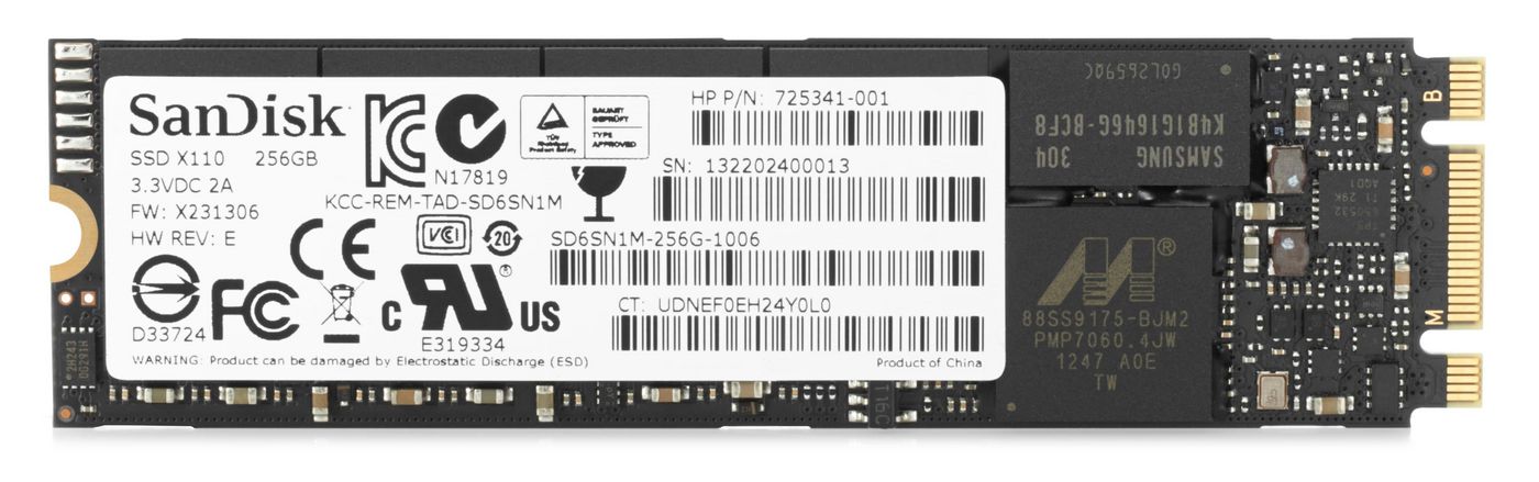 256GB M2 SSD