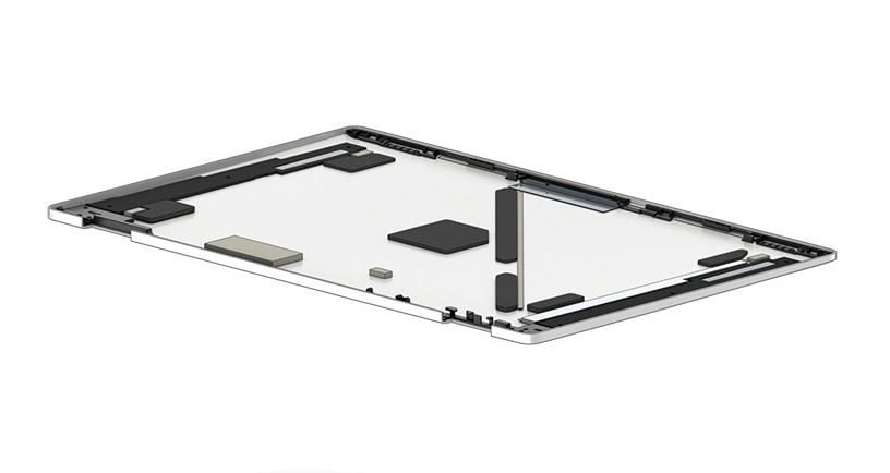 LCD BACK COVER W ANTENNA