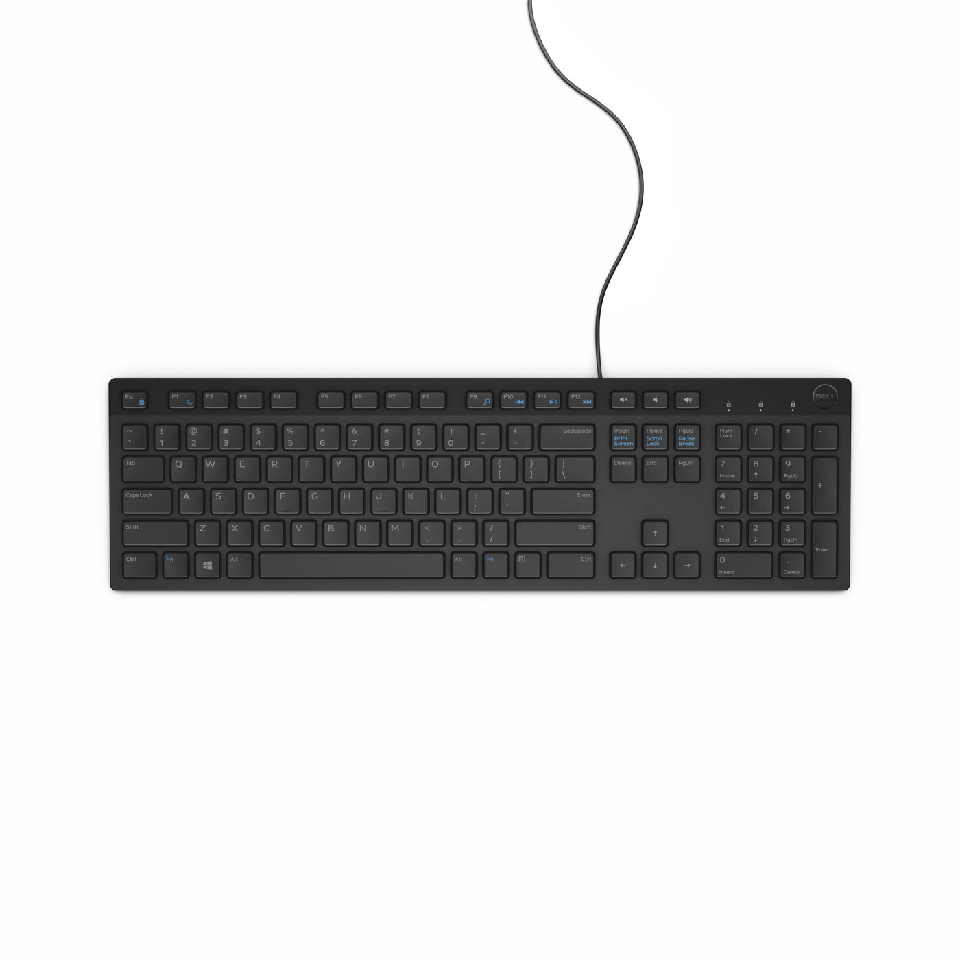 KB216 USB German Black