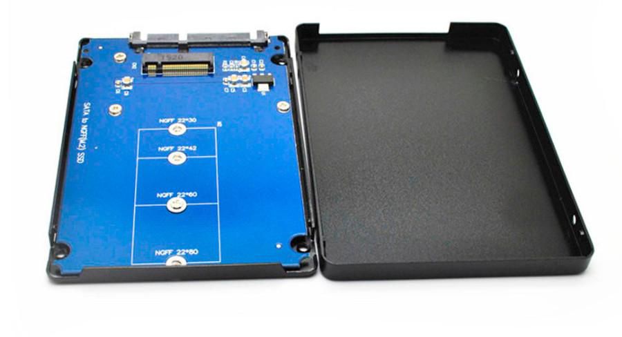 Корпус M.2 на 2.5" SATA