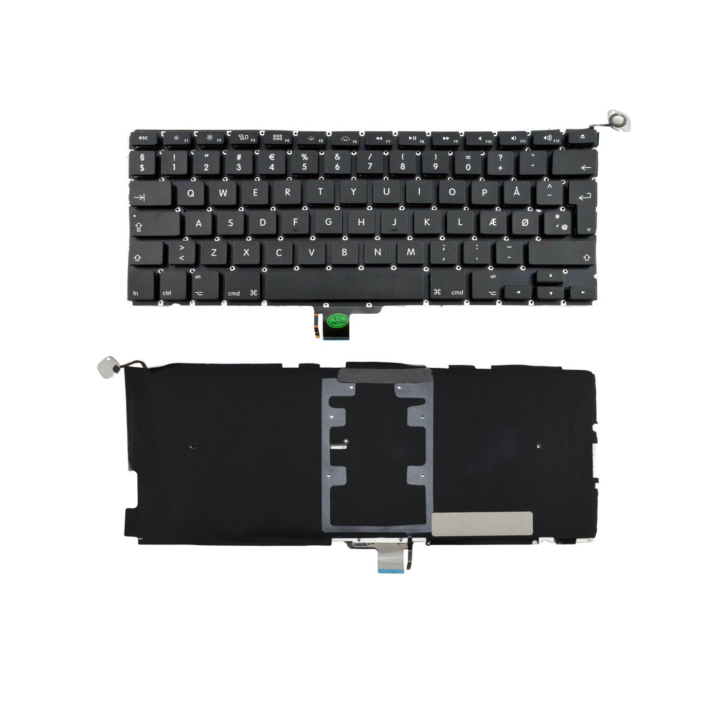 Keyboard - Backlit Danish
