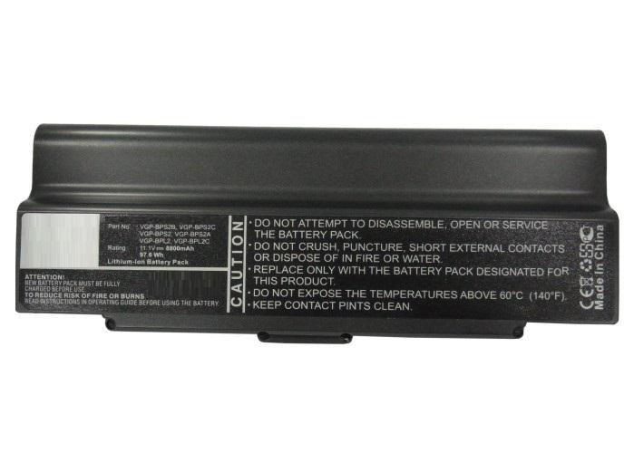 Laptop Battery for Sony 