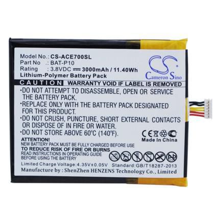 Battery 11.40Wh Li-ion 3.8V 