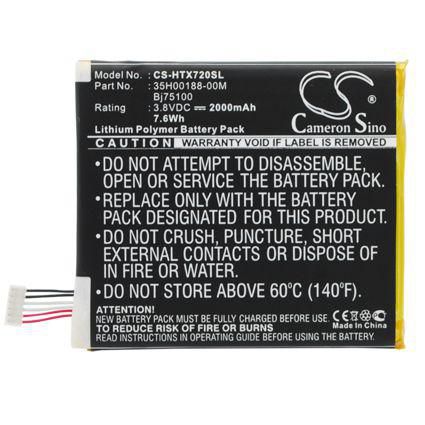 Battery 7.60Wh Li-ion 3.8V 