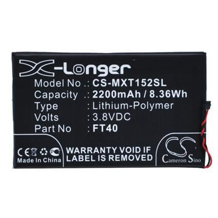 Battery 8.36Wh Li-ion 3.8V