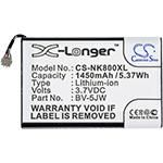 Battery 5.37Wh Li-ion 3.7V