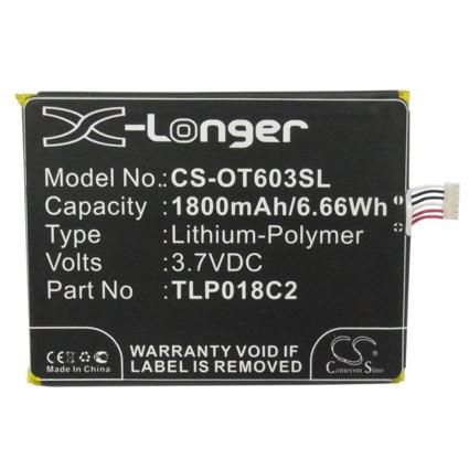 Battery 6.66Wh Li-ion 3.7V