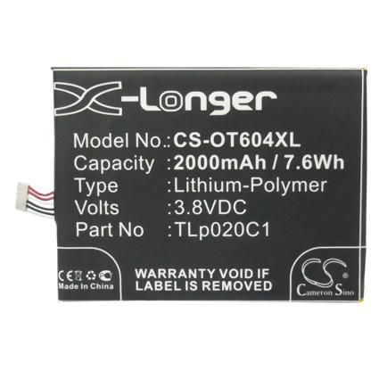 Battery 7.60Wh Li-ion 3.8V