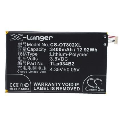 Battery 12.92Wh Li-ion 3.8V