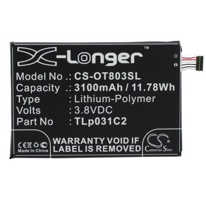 Battery 11.78Wh Li-ion 3.8V