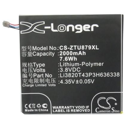 Battery 7.60Wh Li-ion 3.8V