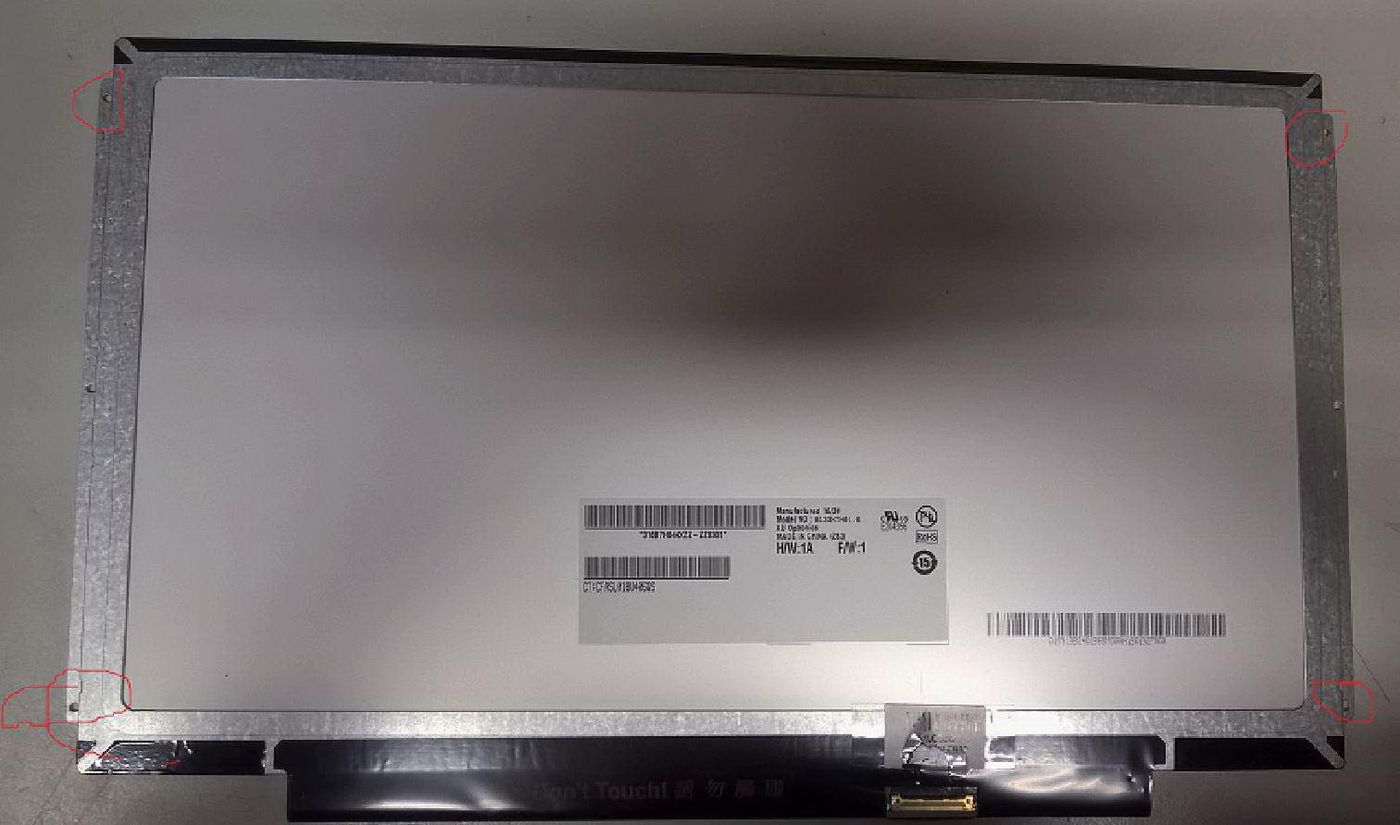 13,3" LCD HD Glossy