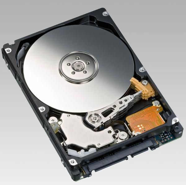 500GB 2,5" SATA 5400rpm