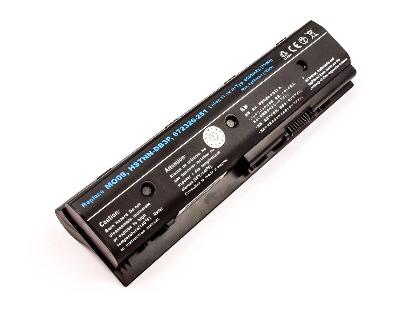 Laptop Battery for HP 73.26Wh