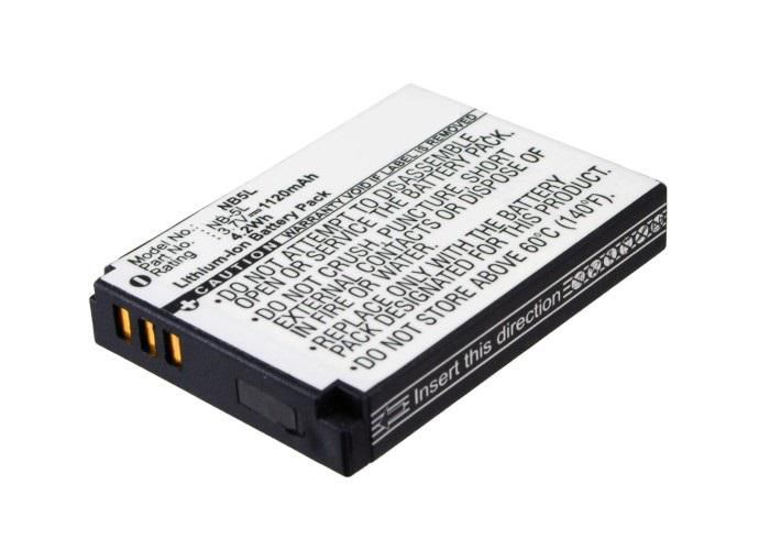 Camera Battery for Canon