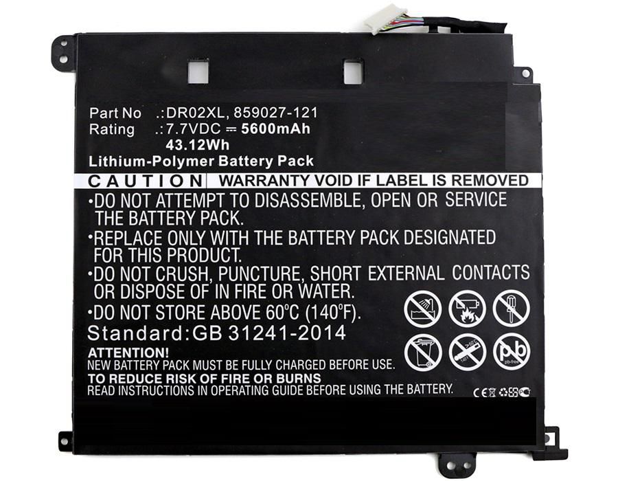 Laptop Battery for HP 43.12Wh 