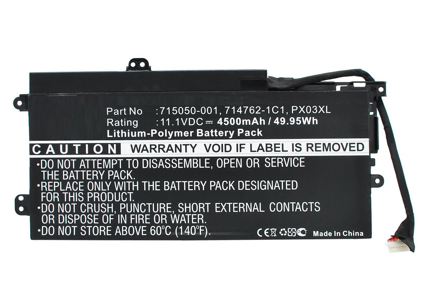 Laptop Battery for HP 37.74Wh 
