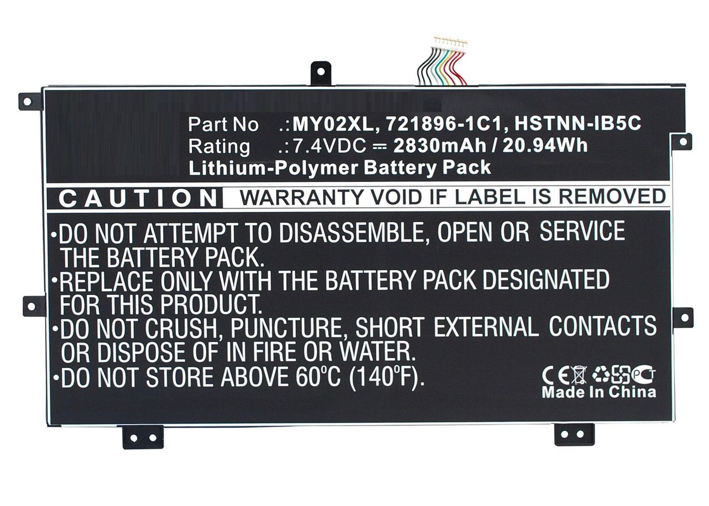 Laptop Battery for HP 20.94Wh 