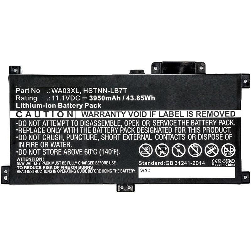 Laptop Battery for HP 47.31Wh