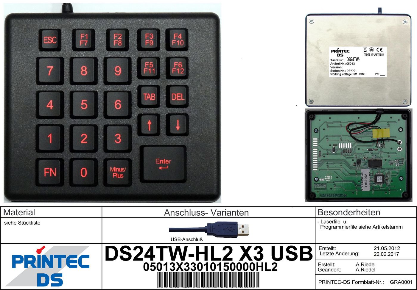 DS24TW-HL2 X3 USB