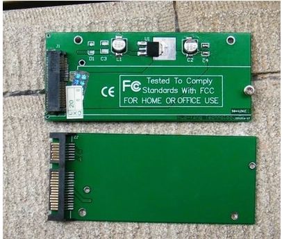 SSD's tester board for ASUS