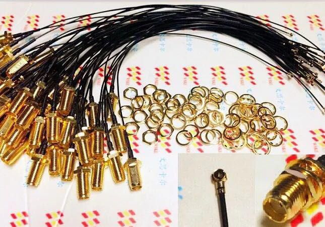 MHF4 to RP-SMA Female Cable