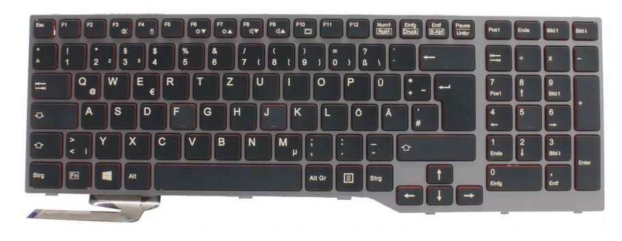 Keyboard Black/Red (FRENCH)