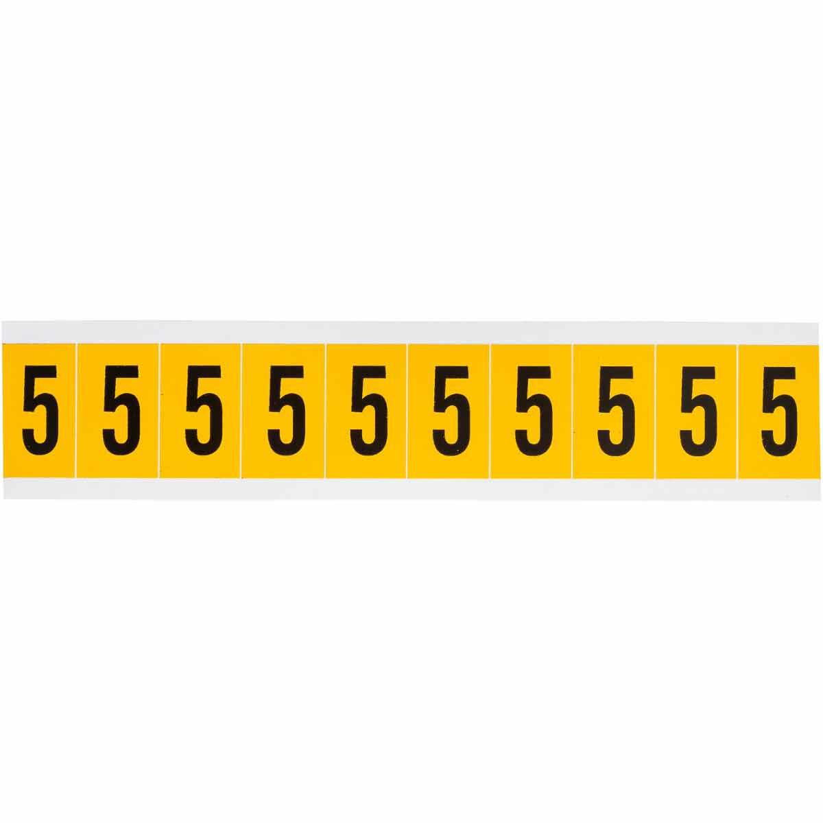 Identical numbers and letters 