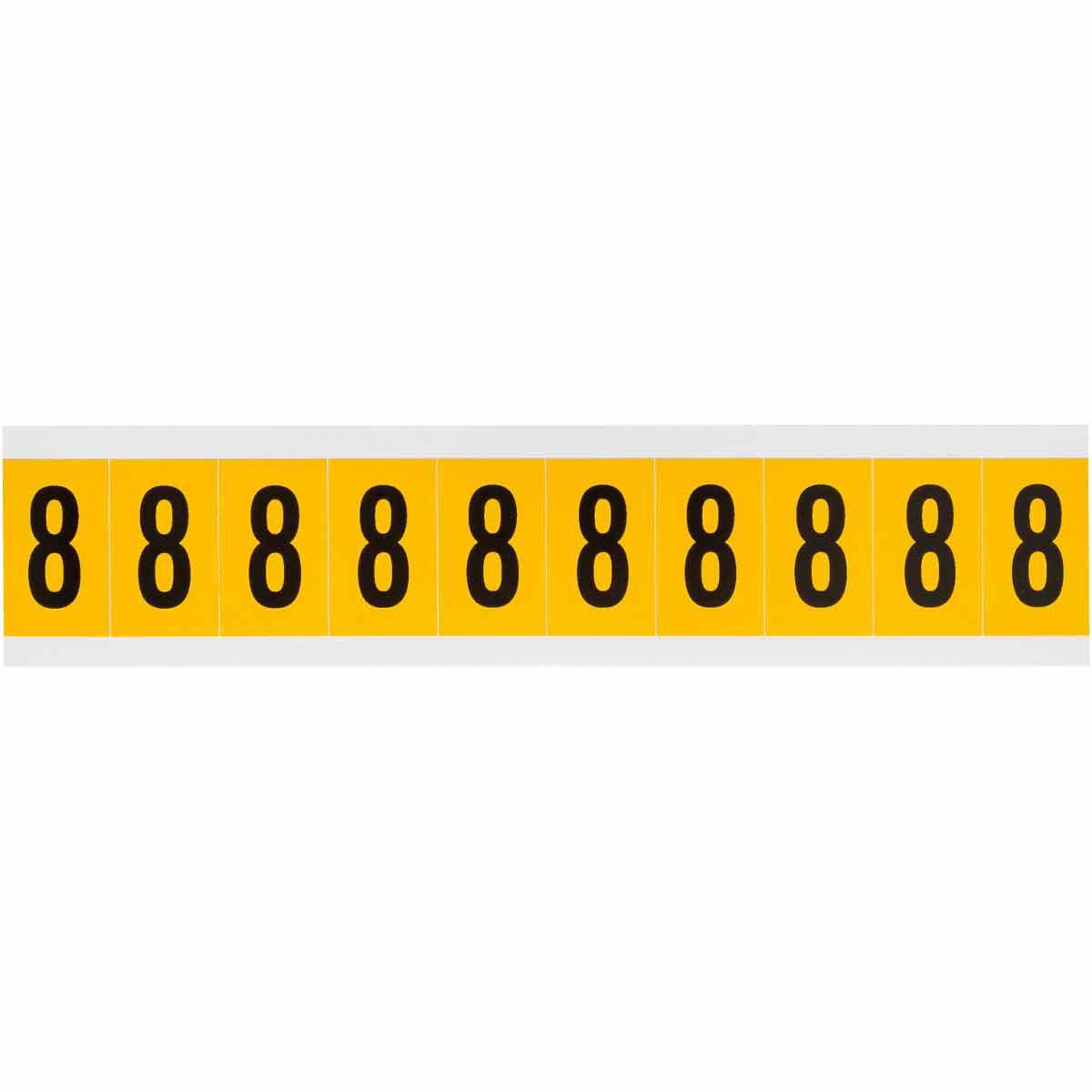 Identical numbers and letters 