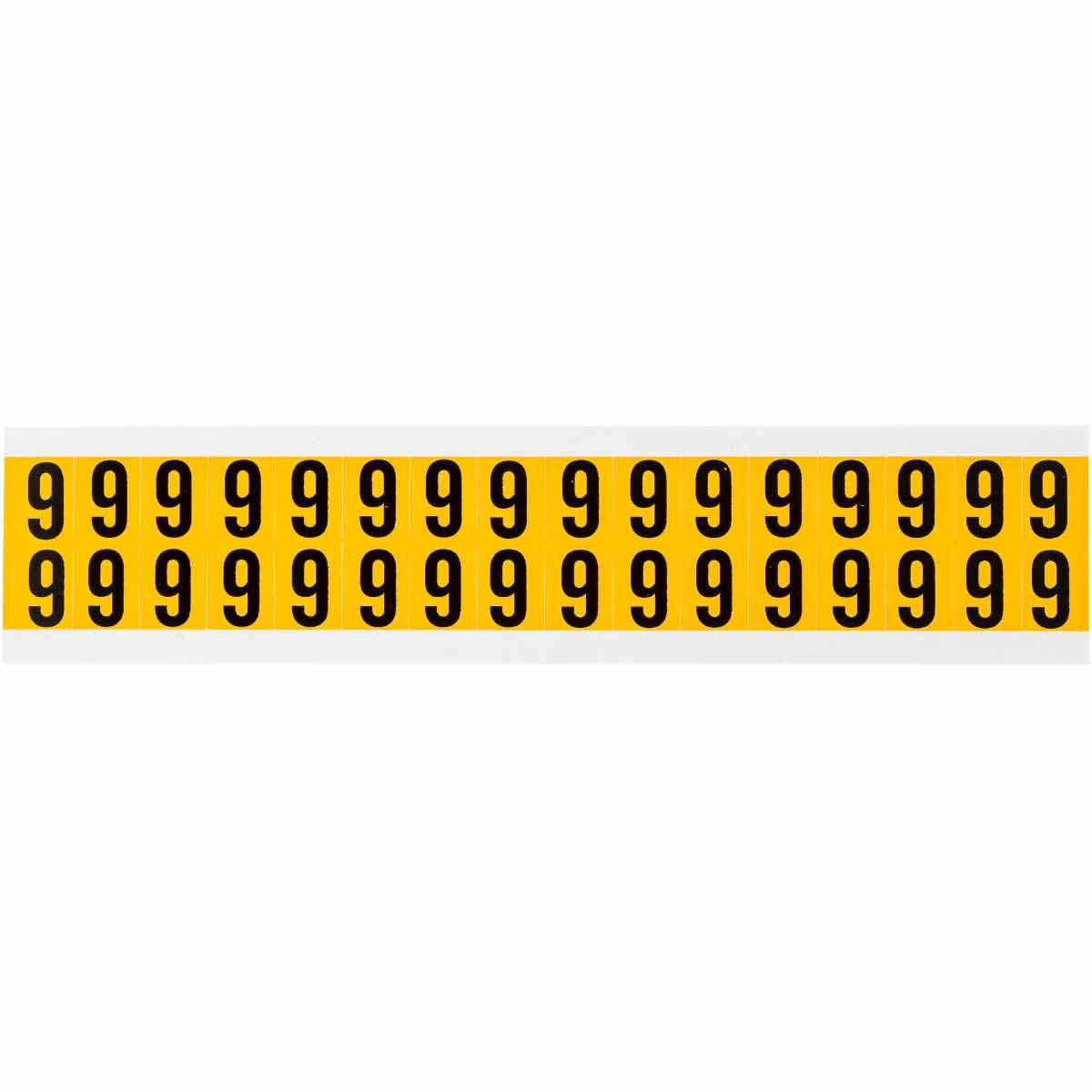 Identical numbers and letters 