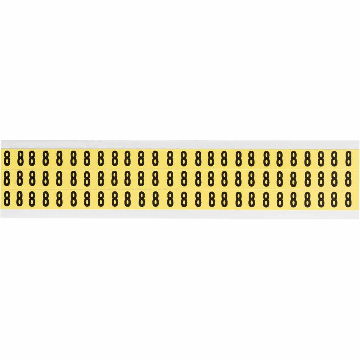 Identical numbers and letters