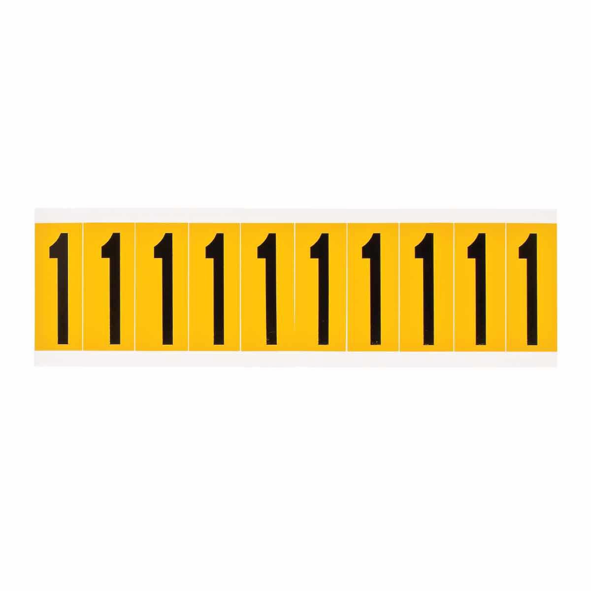 Identical numbers and letters 