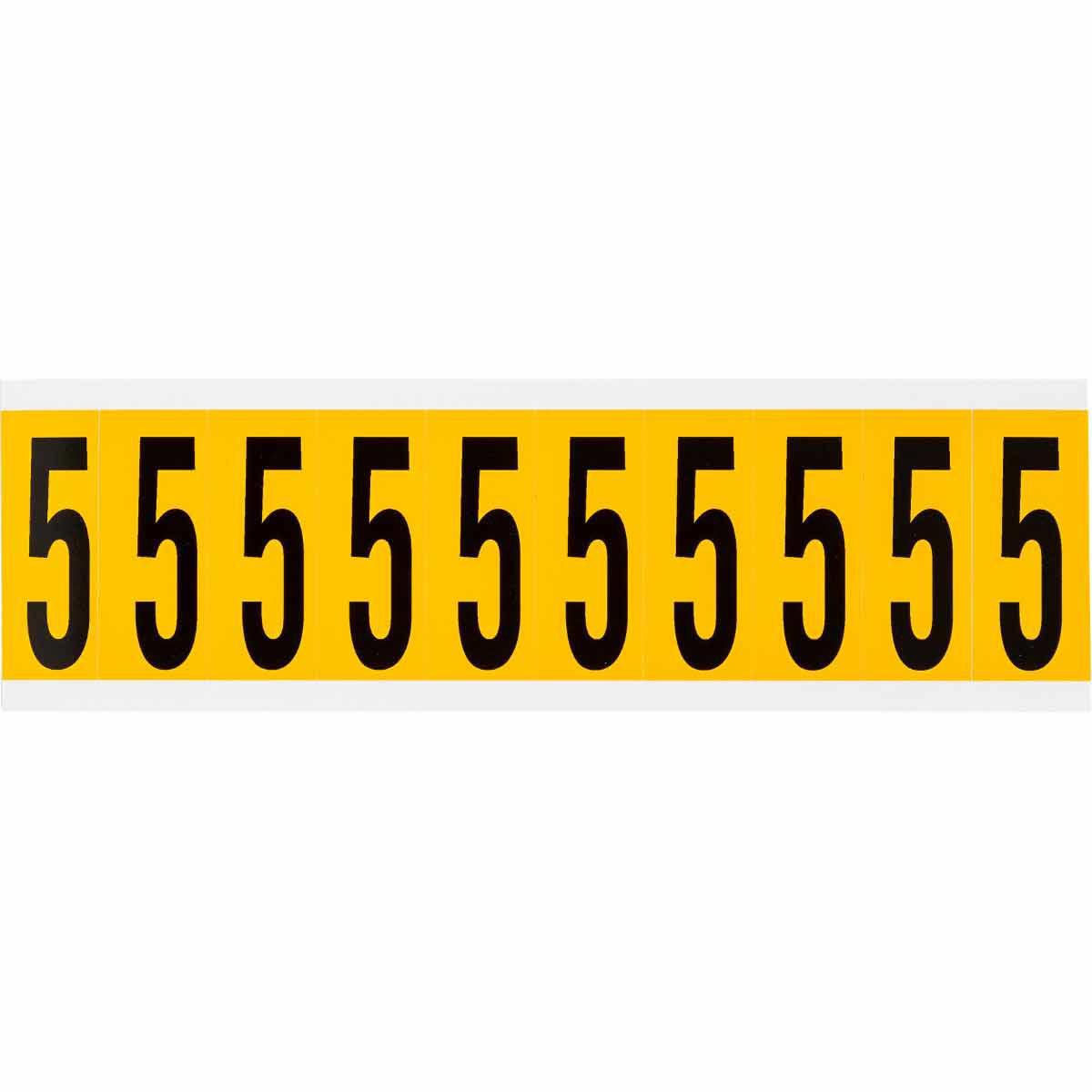 Identical numbers and letters 