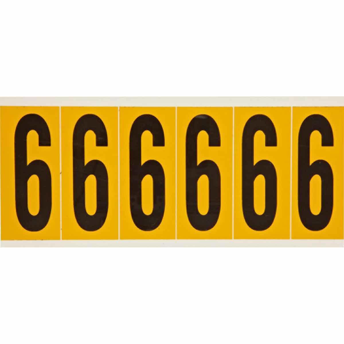 Identical numbers and letters 