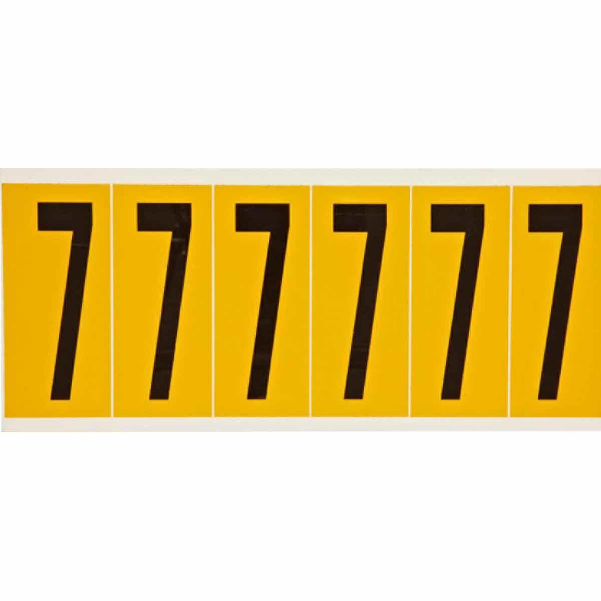 Identical numbers and letters 