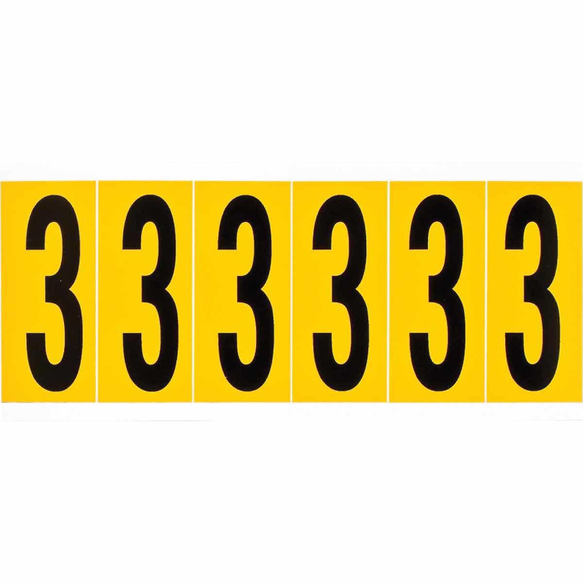 Identical numbers and letters 