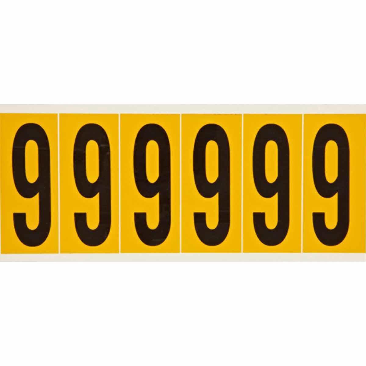 Identical numbers and letters 