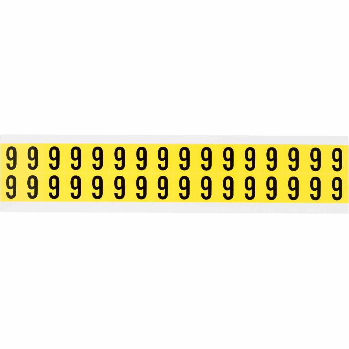 Identical numbers and letters