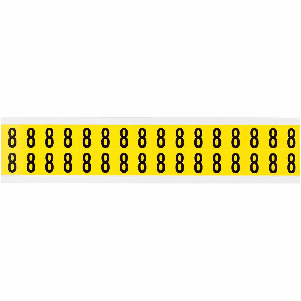 Identical numbers and letters