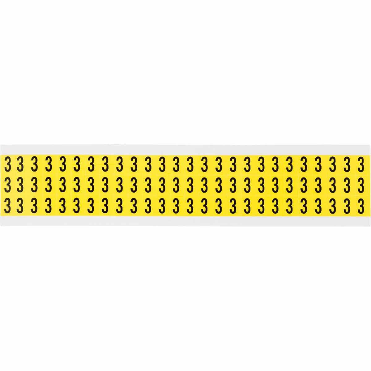 Identical numbers and letters 