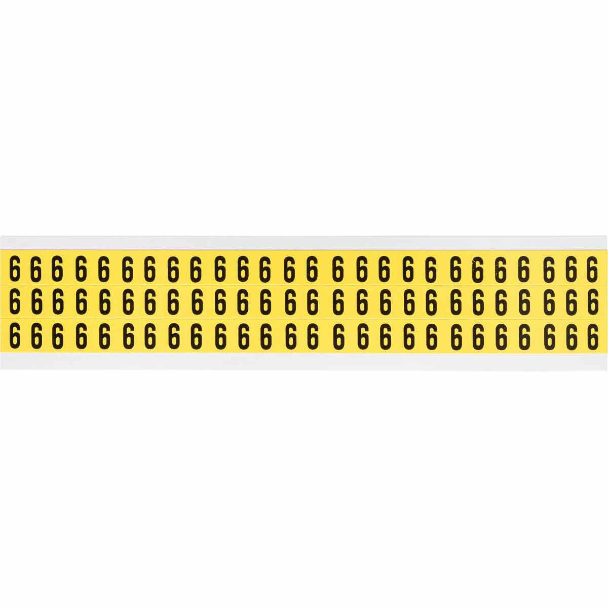 Identical numbers and letters