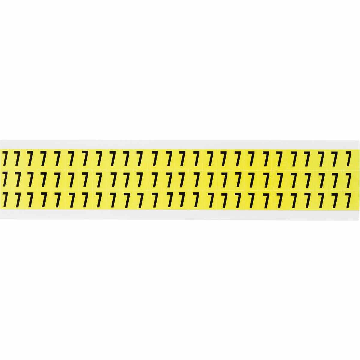 Identical numbers and letters 
