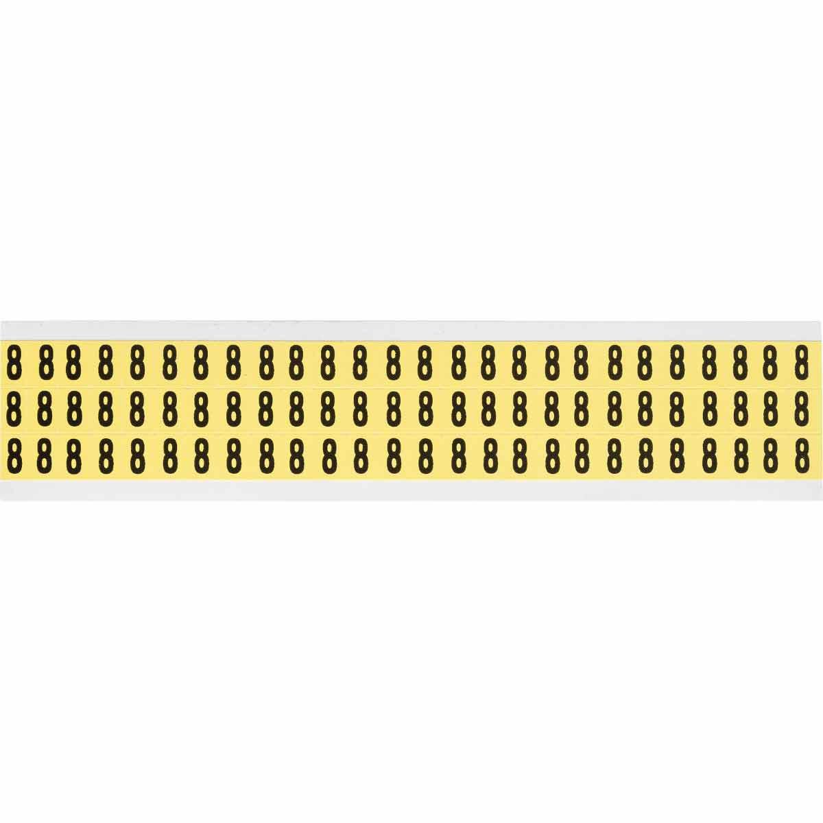Identical numbers and letters