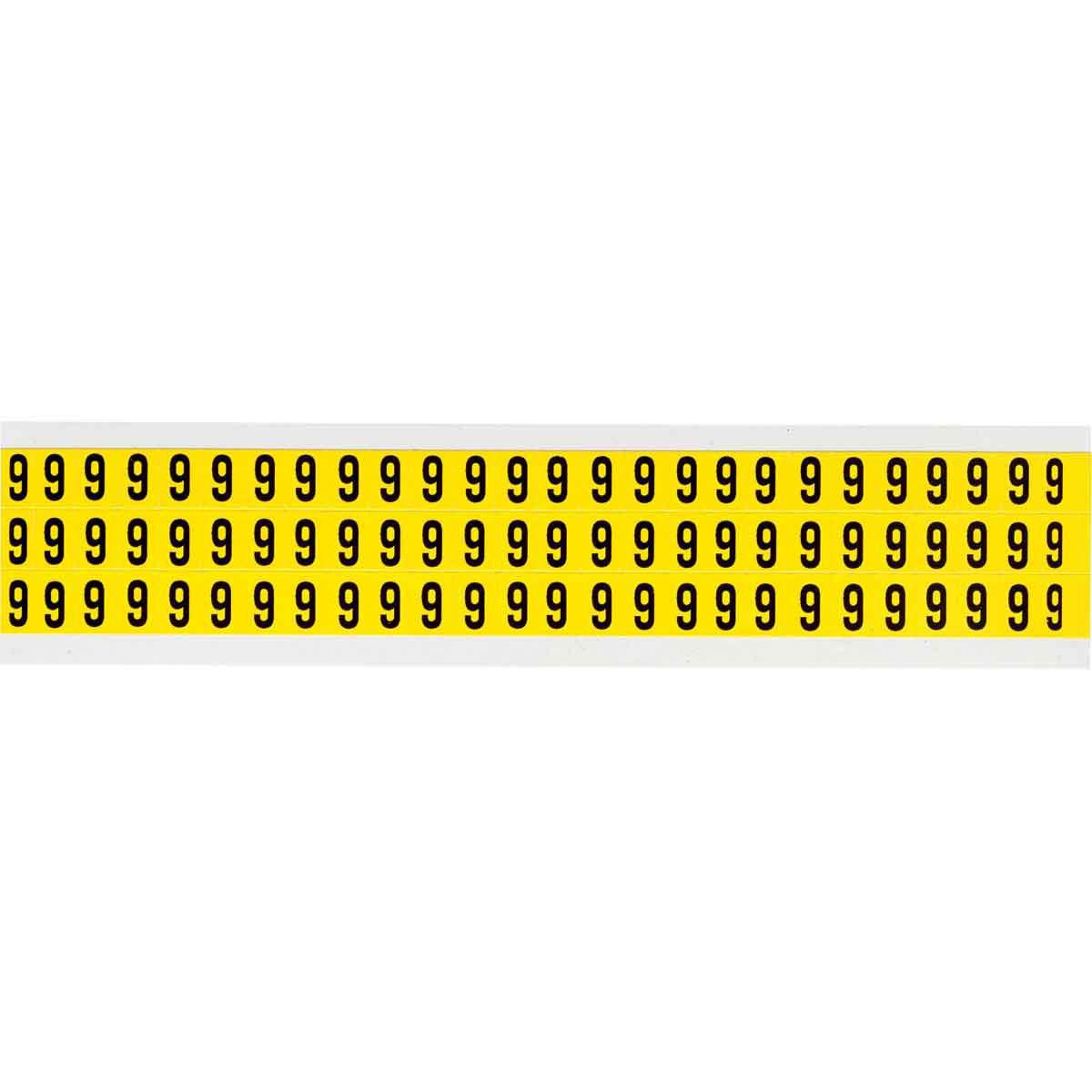 Identical numbers and letters 