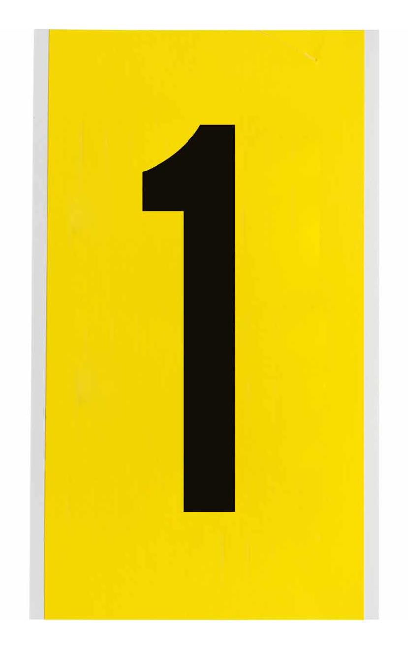 Identical numbers and letters 