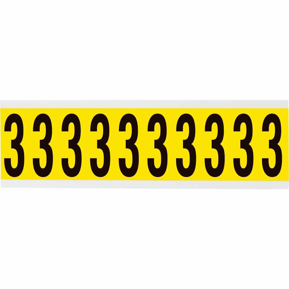 Identical numbers and letters